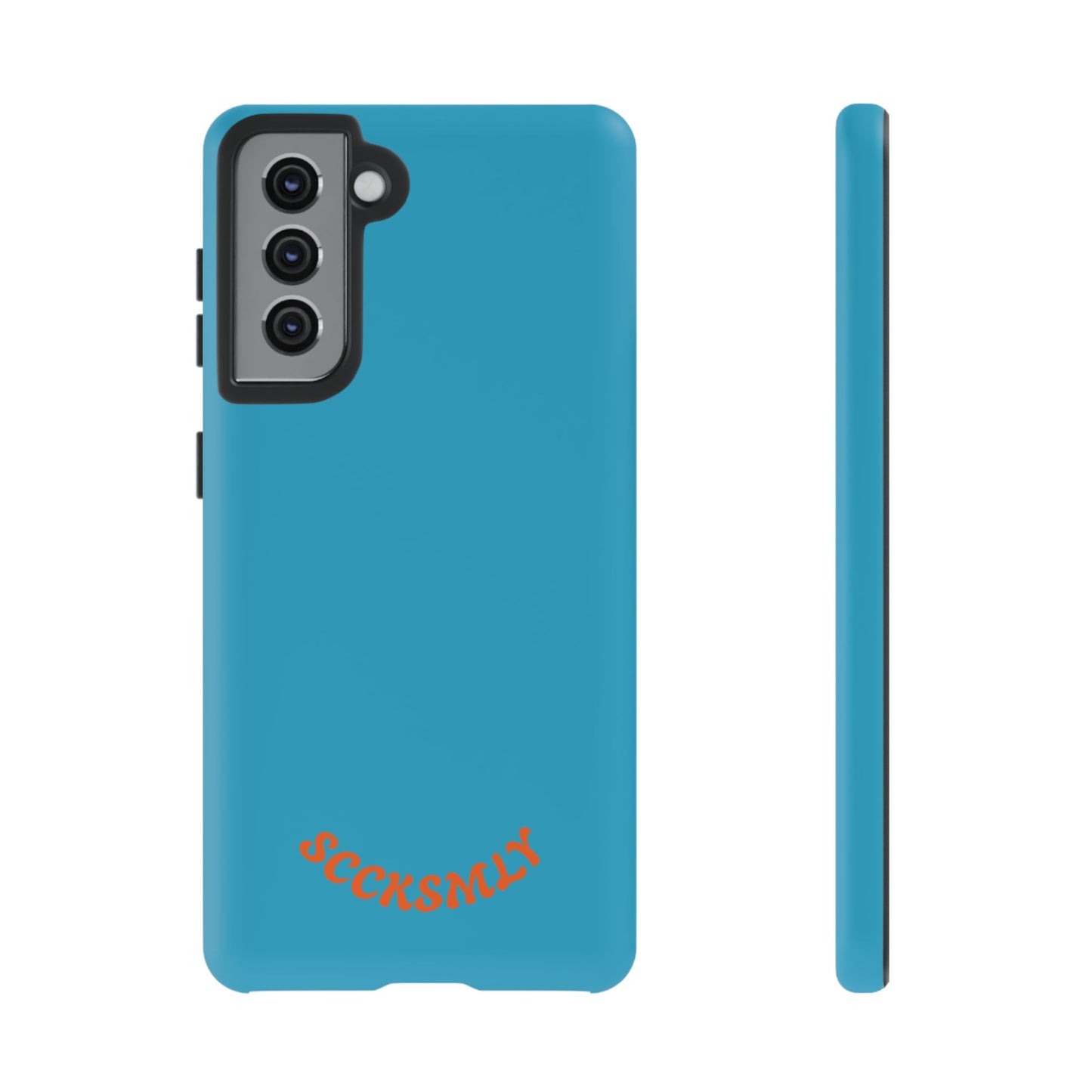 SOLID Blue Spook Tough Case for Samsung