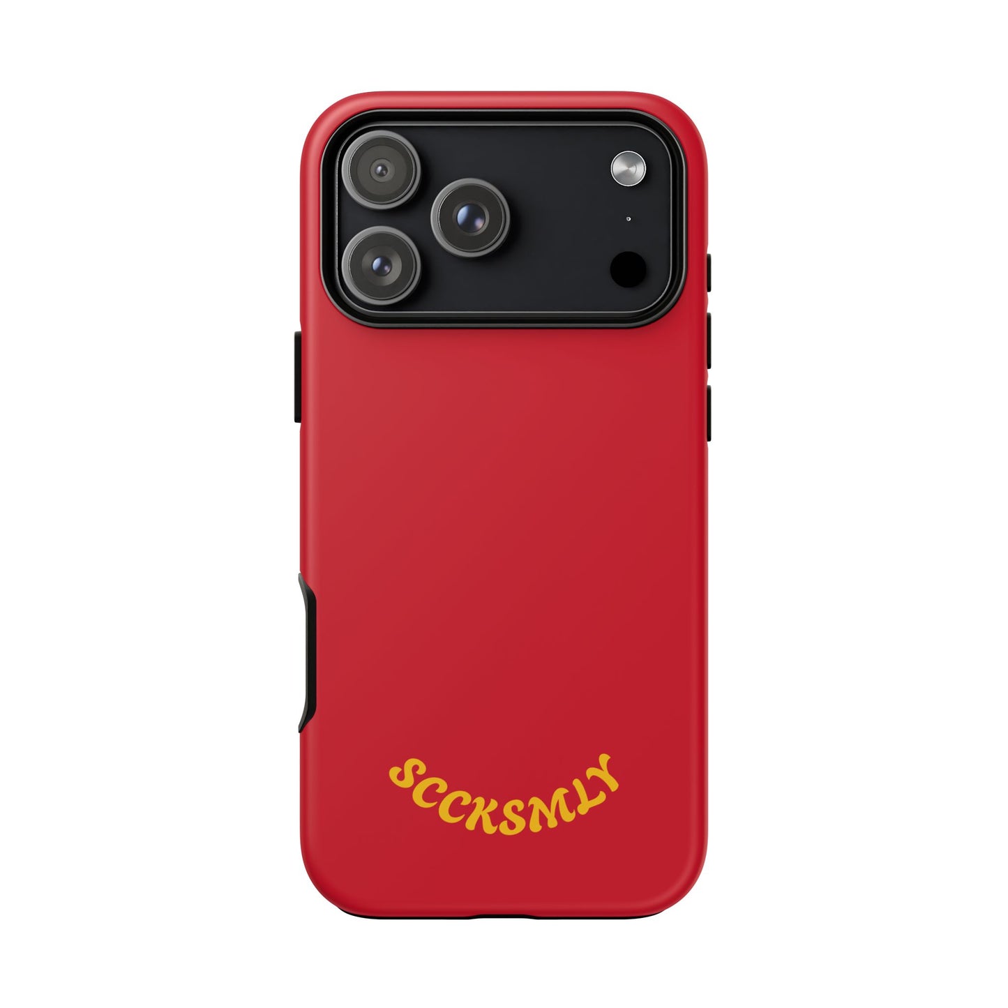 SOLID Calm Cherry Tough Case for Apple