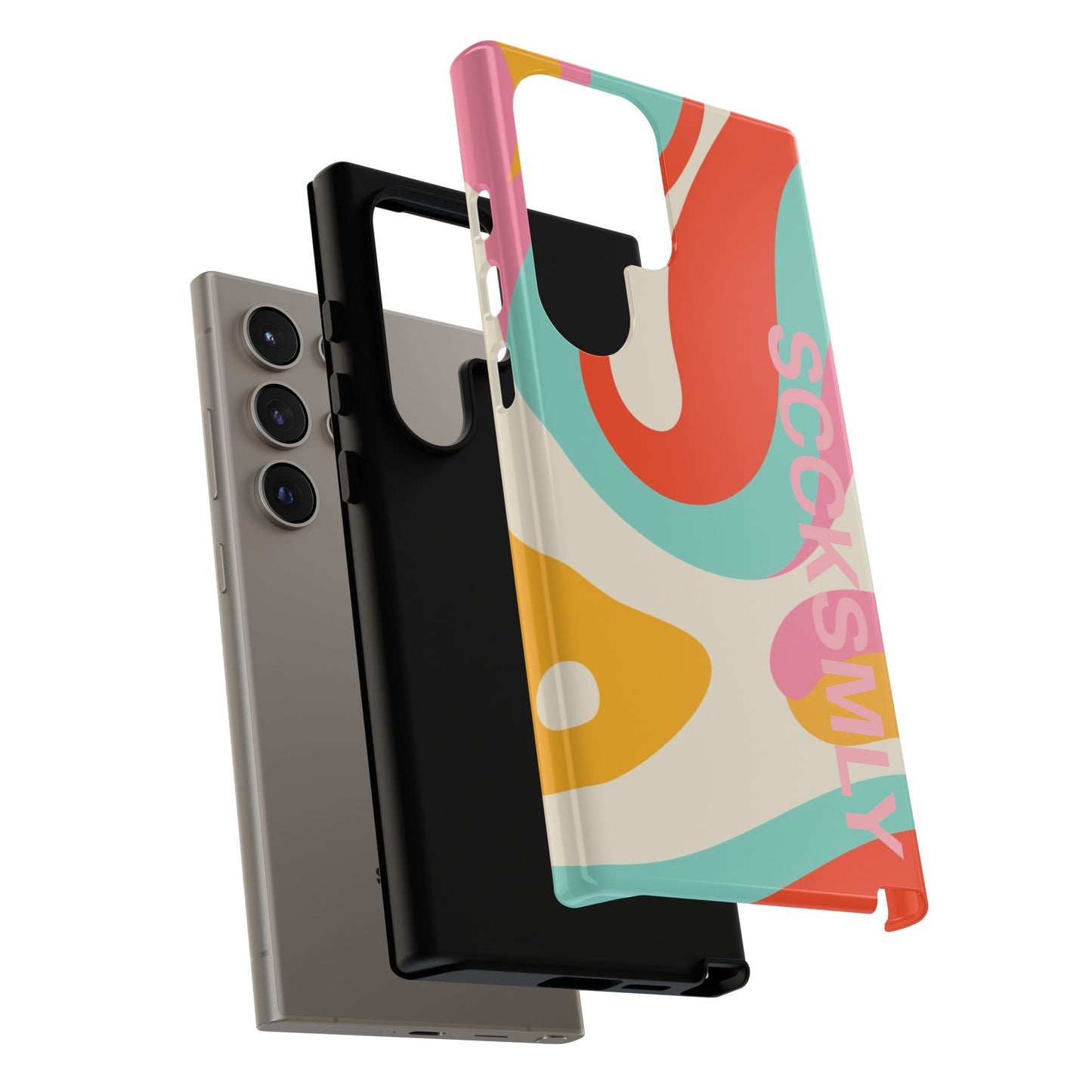 Psychodelic Acid Swirl Phone Case for Samsung