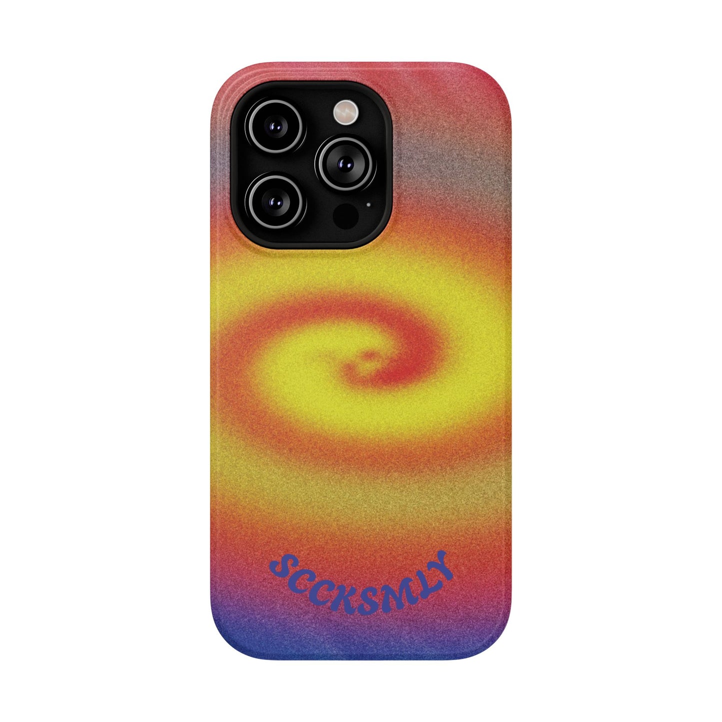 Toxic Spiral Tough Phone Case for Apple