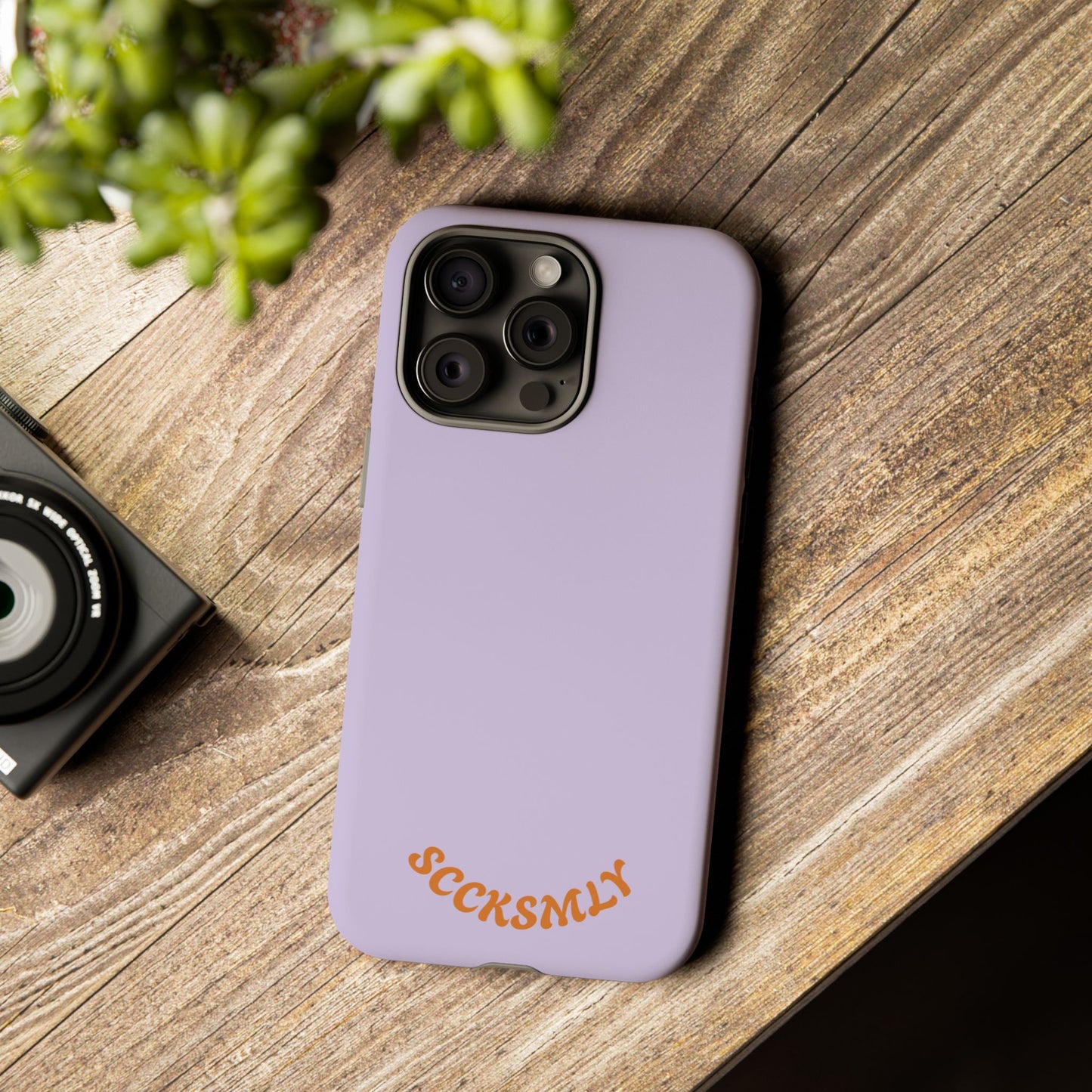 SOLID Lavender Mist Tough Case for Apple