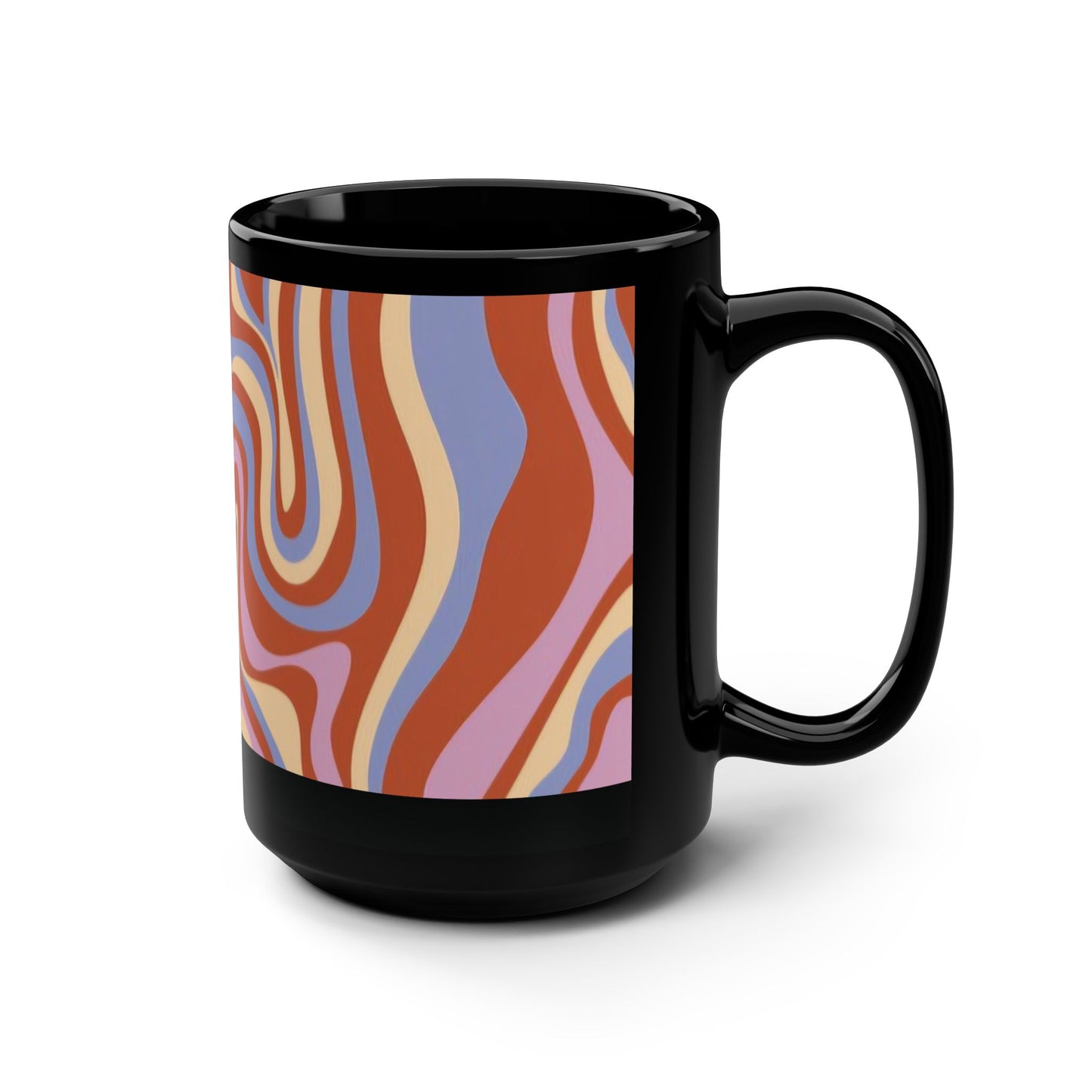 Mug Velvet Sunset 15 oz - Black
