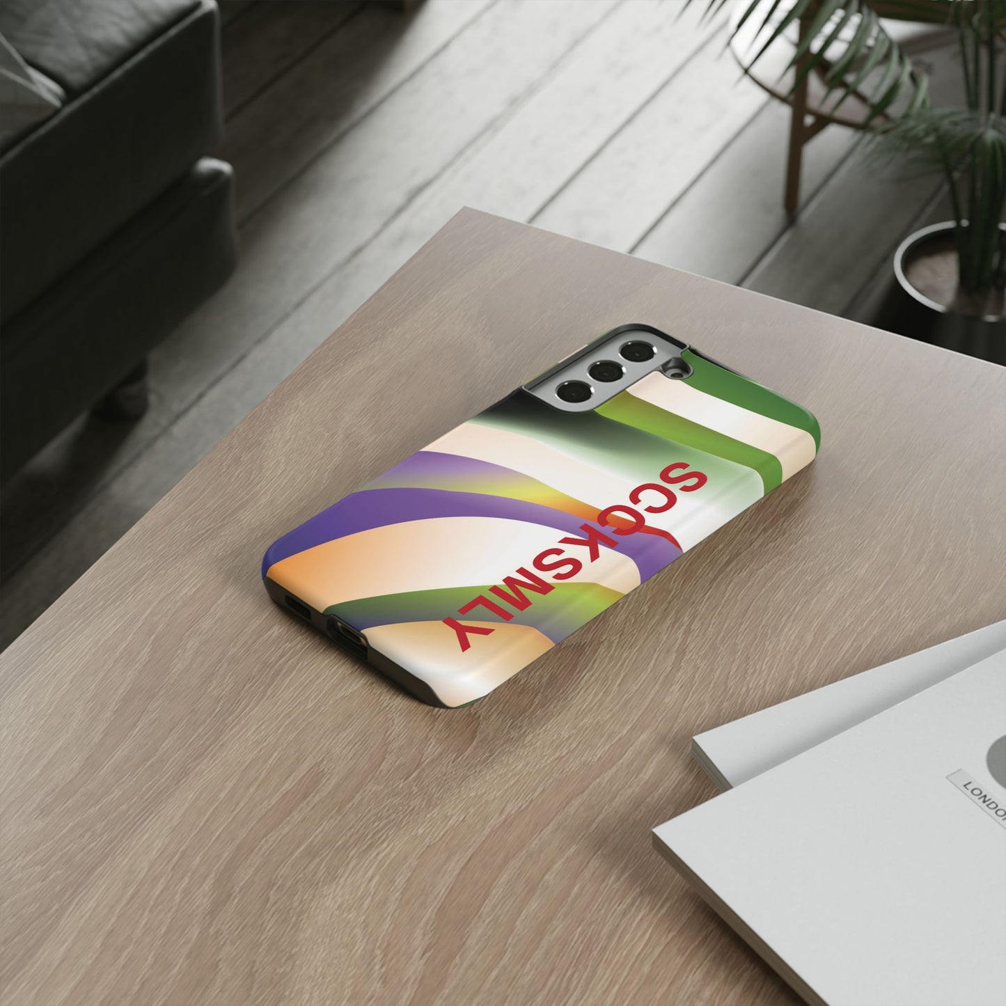 Green Waves Phone Case for Samsung