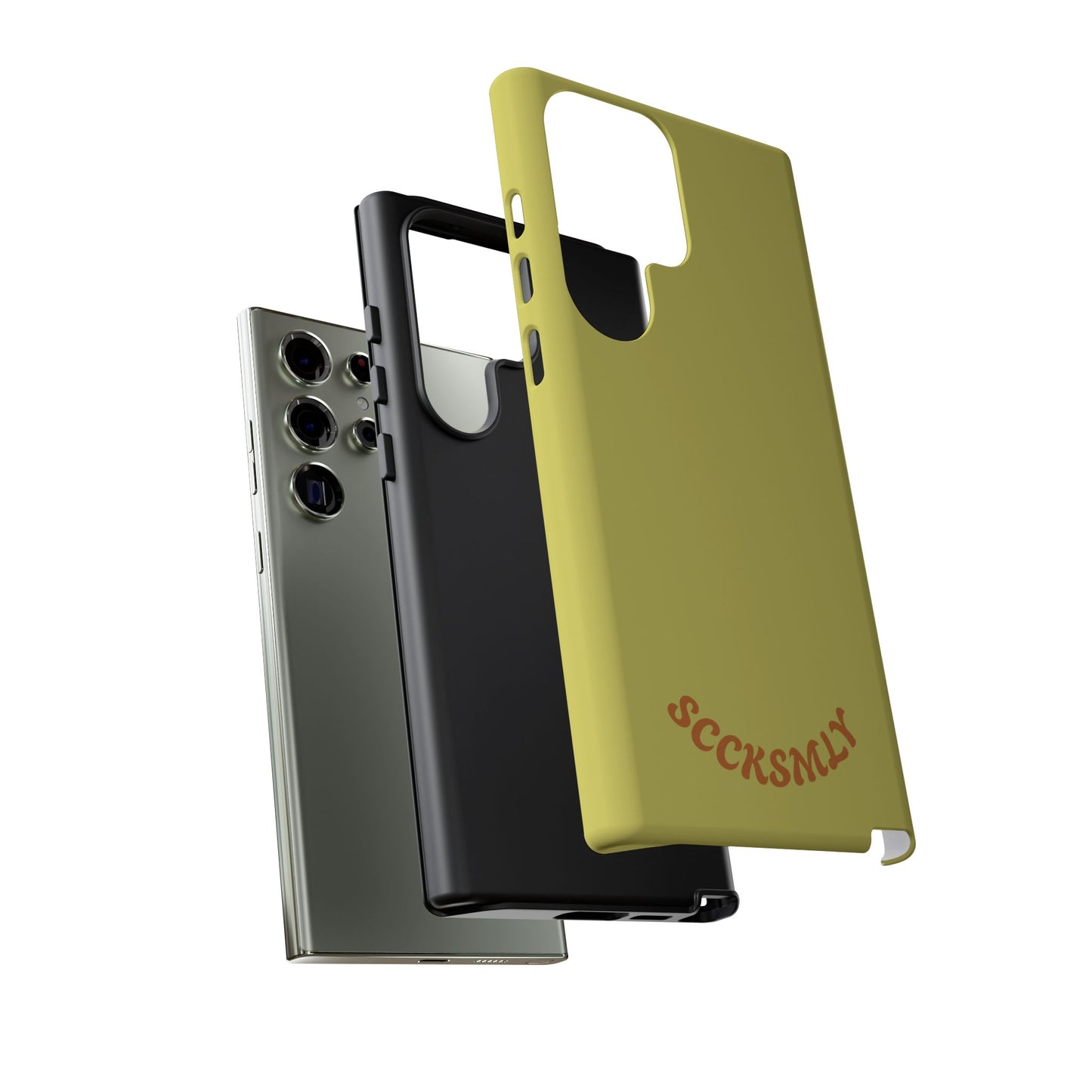 SOLID Lemon Dijon Glaze Tough Case for Samsung
