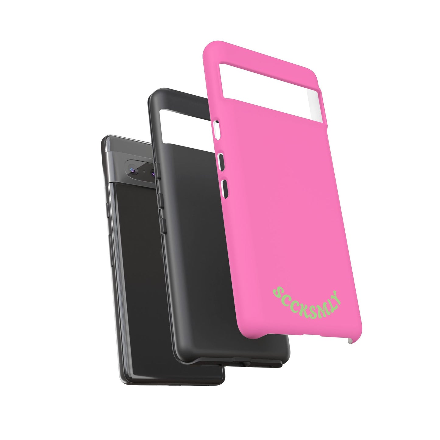 SOLID Sweet Static Pink Tough Case for Google Pixel