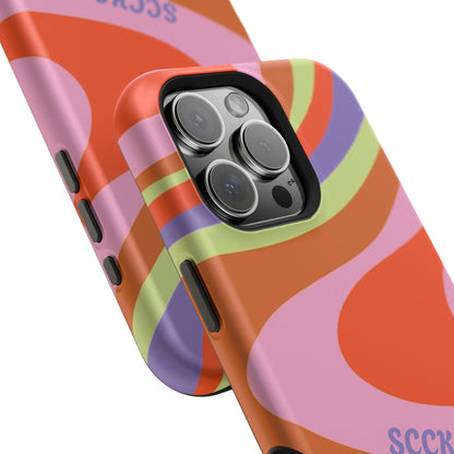 Curvy Swirl Phone Case for Apple