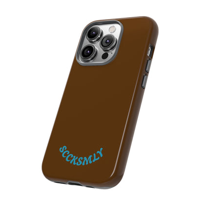 SOLID Chocolate Coco Tough Case for Apple
