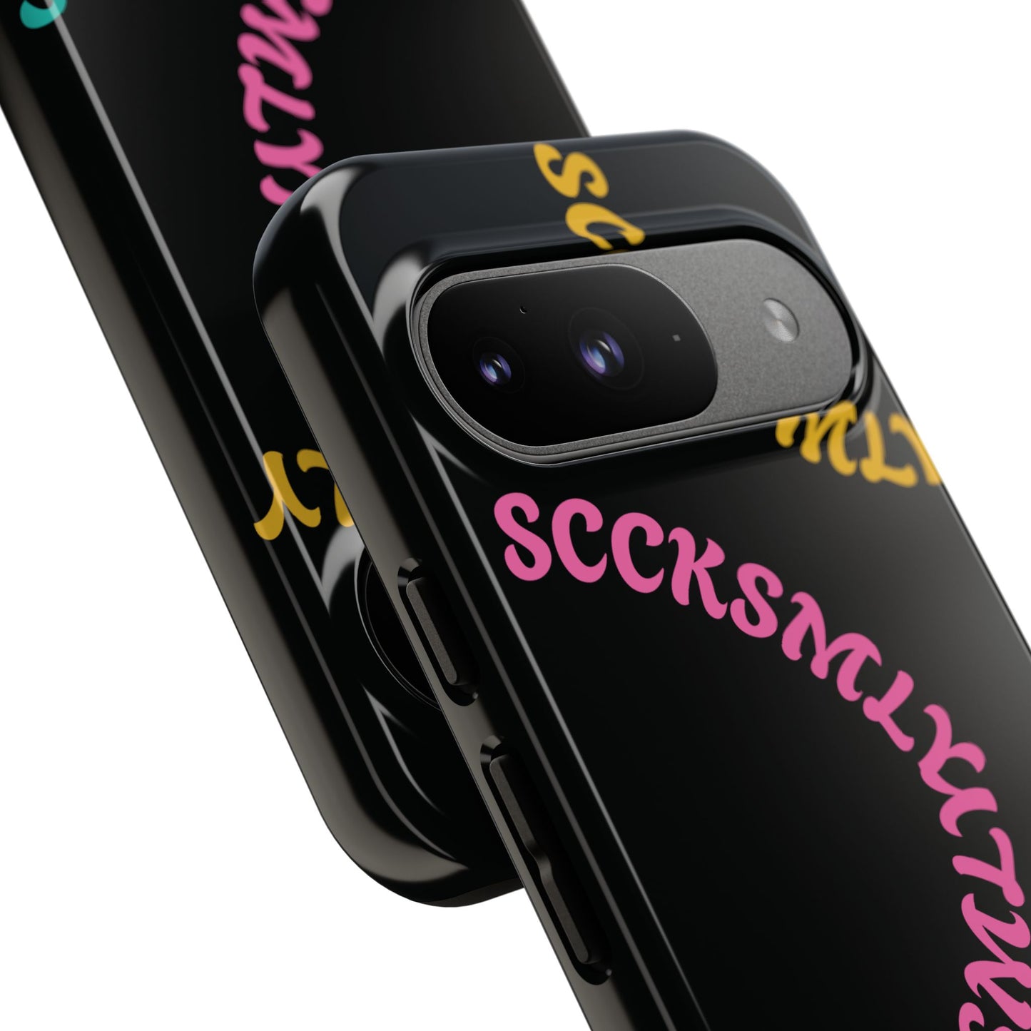 Y2K Wavy Script Tough Case for Google Pixel