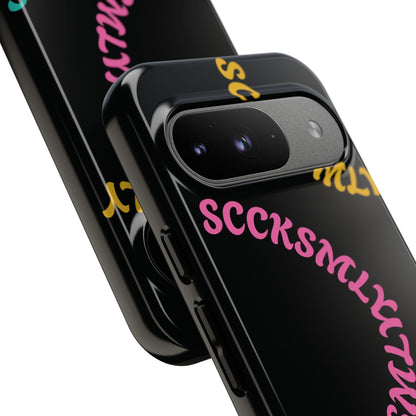 Y2K Wavy Script Tough Case for Google Pixel