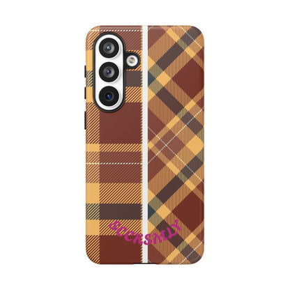 Autumn Plaid Phone Case for Samsung