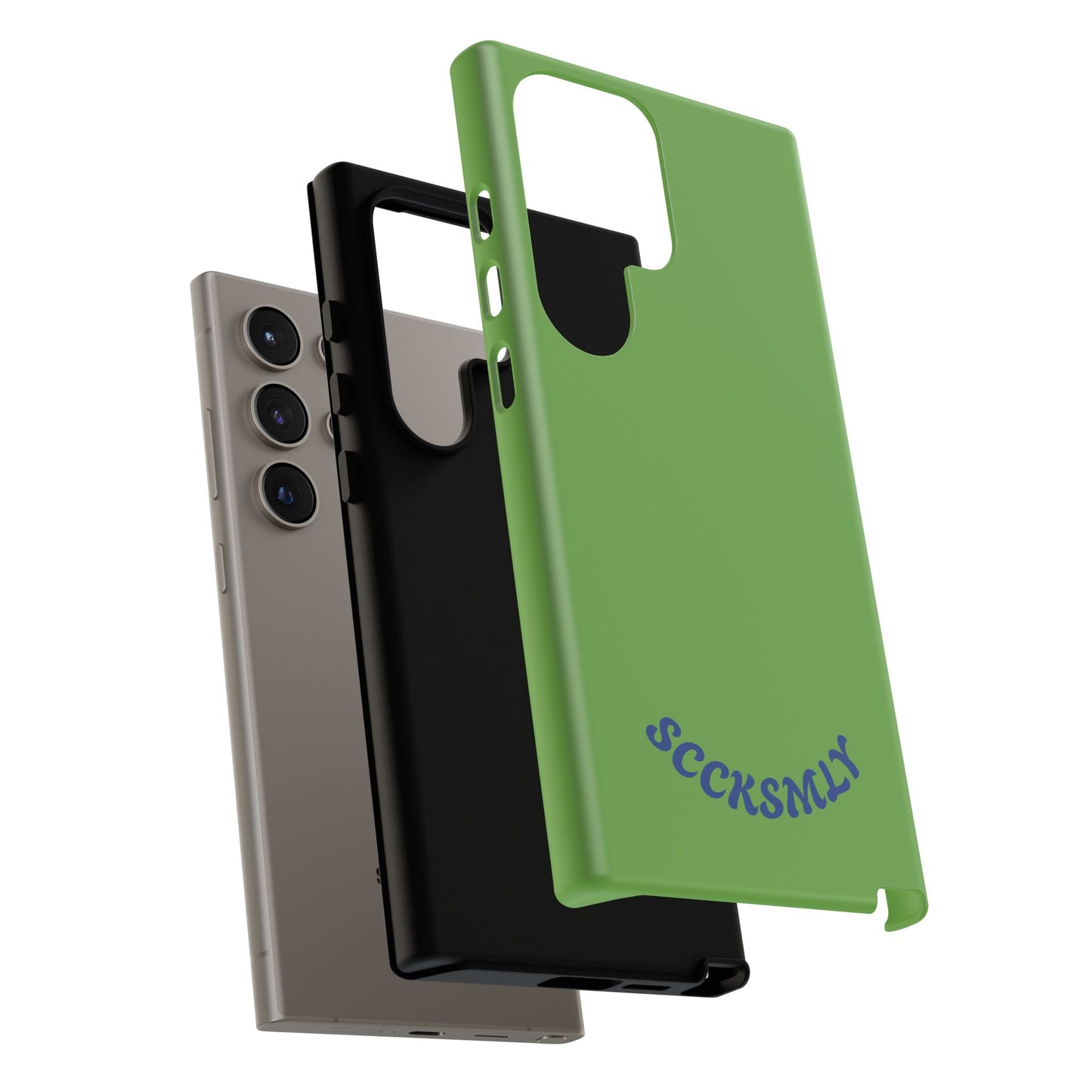 SOLID Matcha Moss Tough Case for Samsung