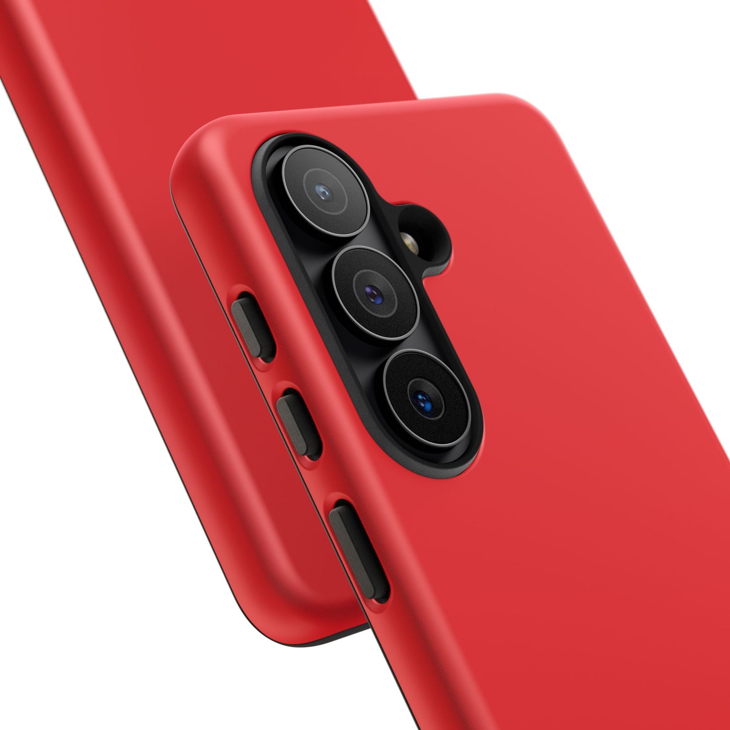 SOLID Screaming Red Tough Case for Samsung