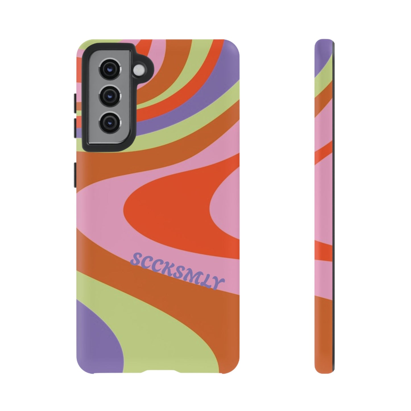 Curvy Swirl Phone Case for Samsung