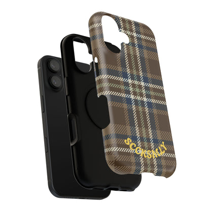 Earth and Sky Plaid Phone Case for Apple