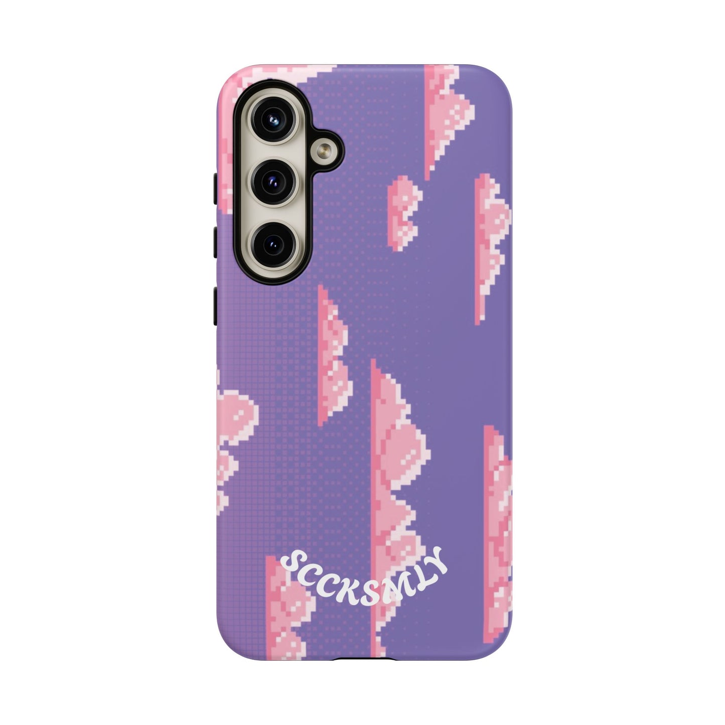 Purple Cotton Candy Sky Tough Phone Case for Samsung