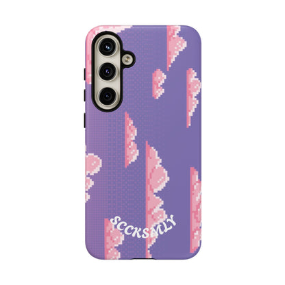 Purple Cotton Candy Sky Tough Phone Case for Samsung