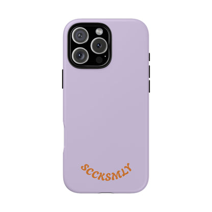 SOLID Lavender Mist Tough Case for Apple