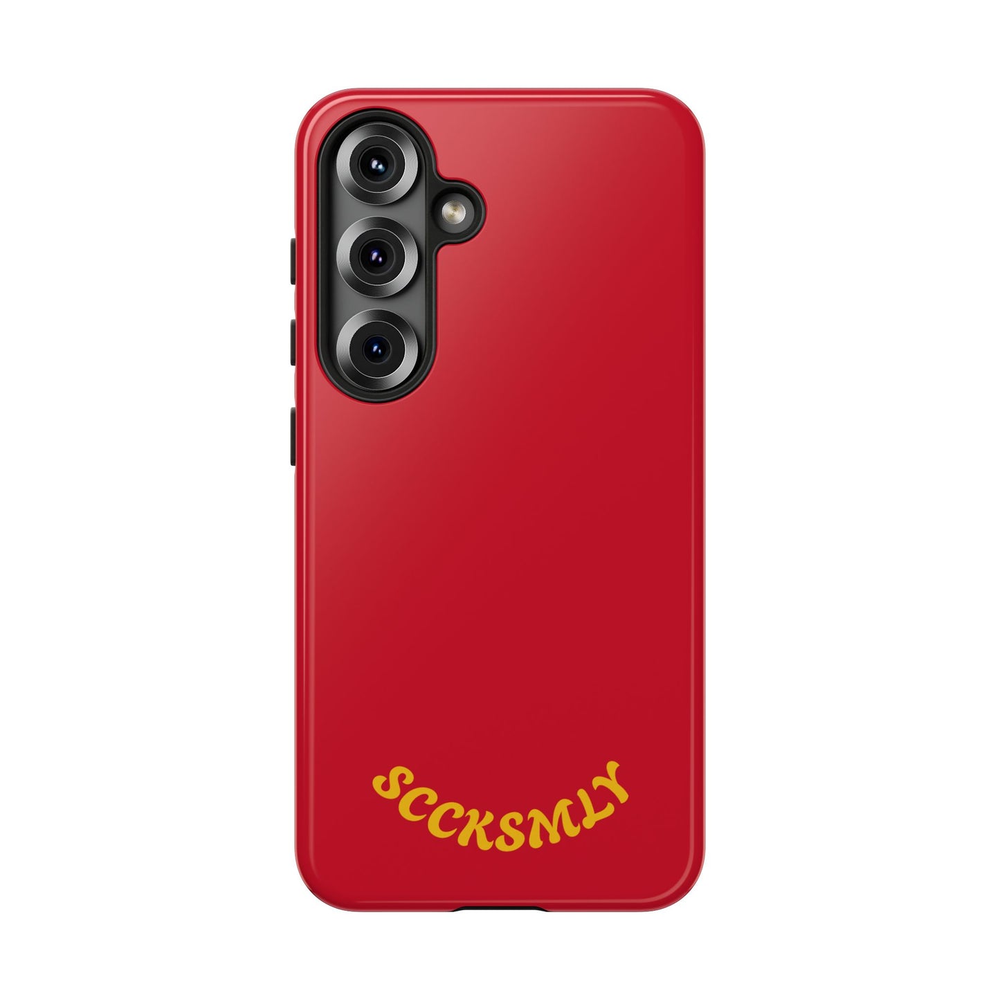 SOLID Calm Cherry Tough Case for Samsung