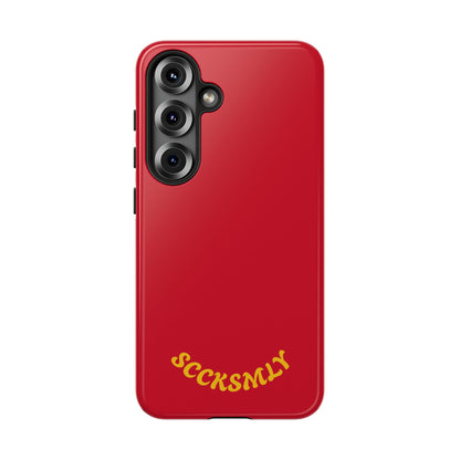 SOLID Calm Cherry Tough Case for Samsung