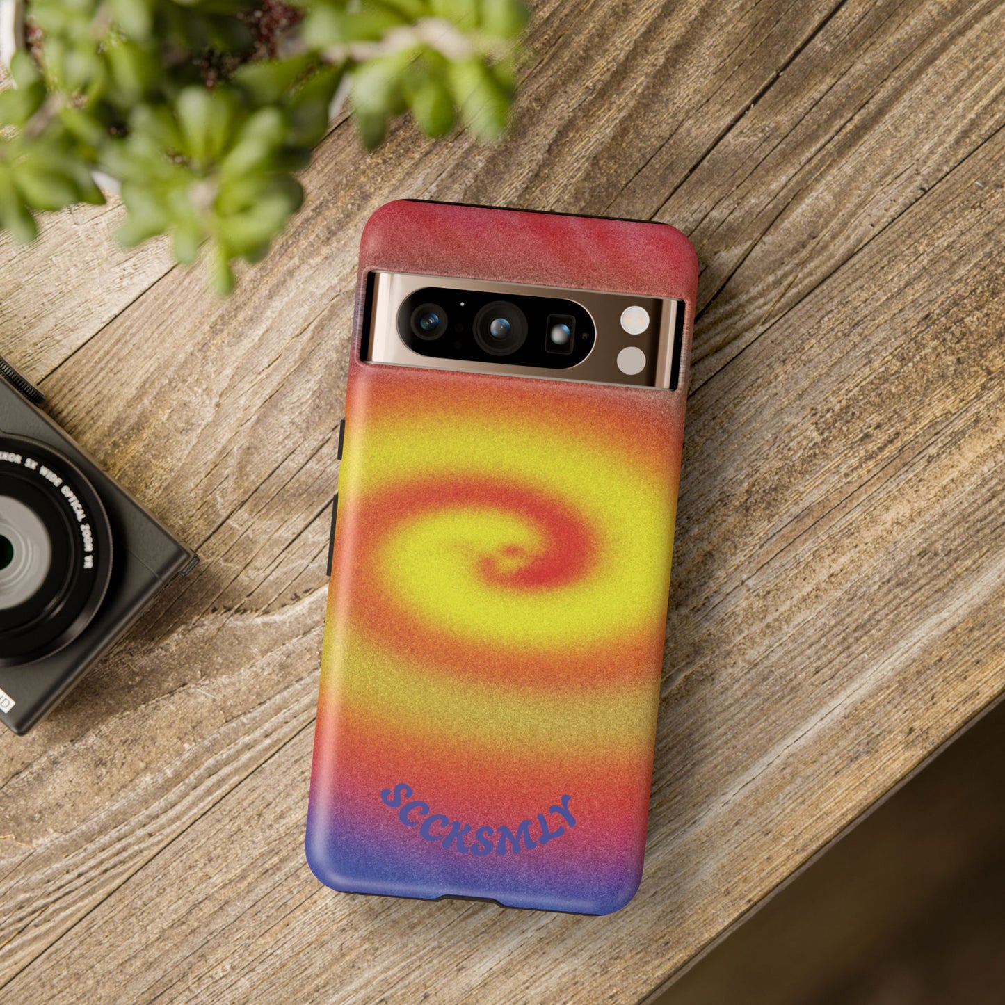 Toxic Spiral Tough Phone Case for Google Pixel