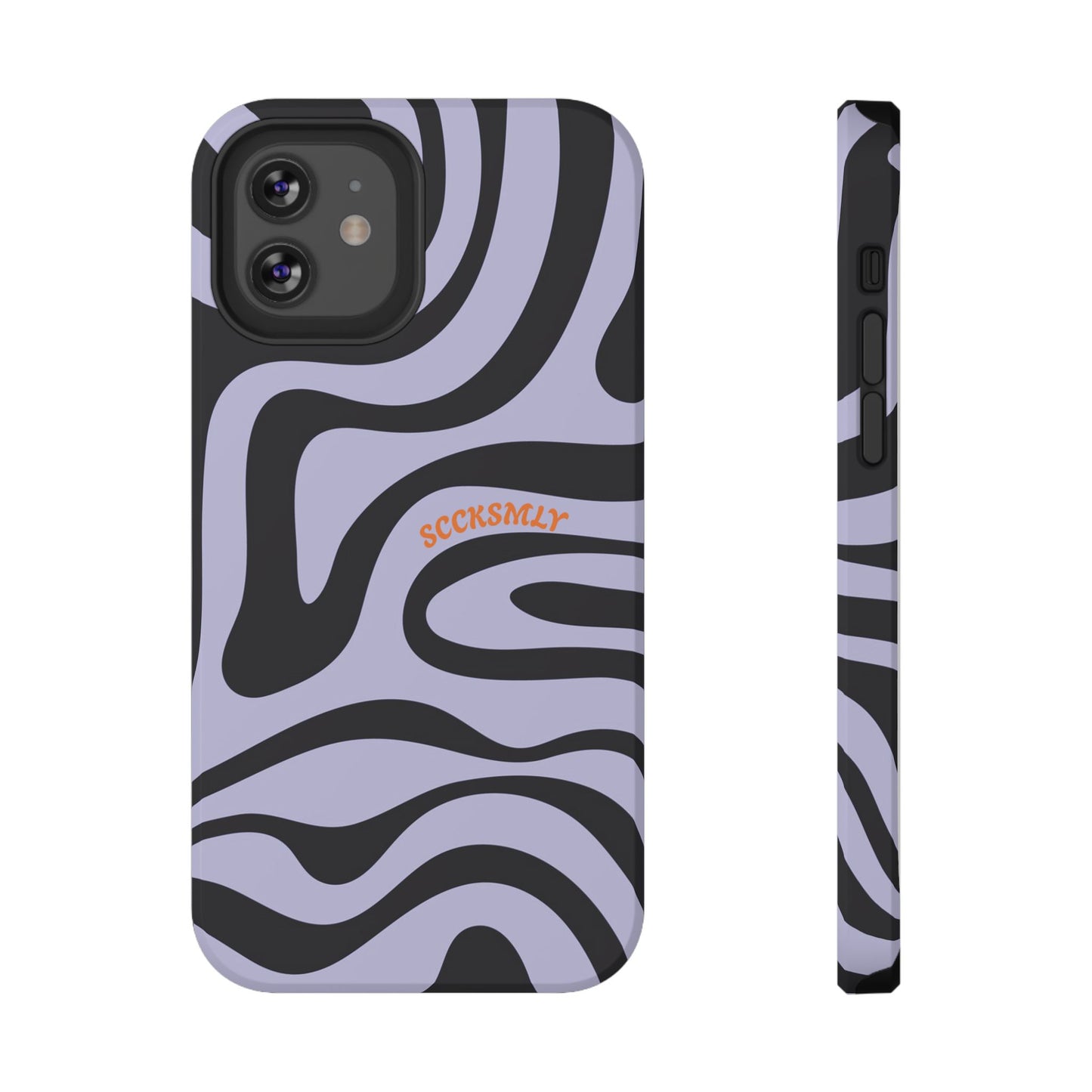 Purple Swirl Phone Case for Apple