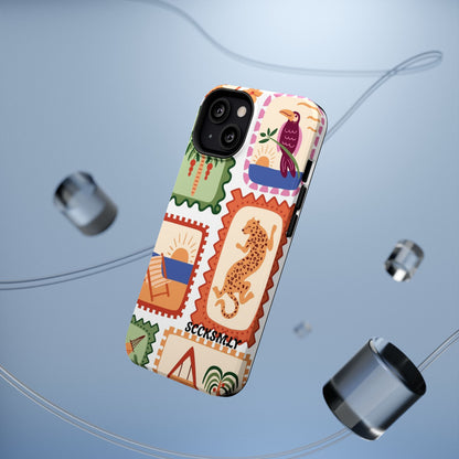 Tropical Print Phone Case for Apple