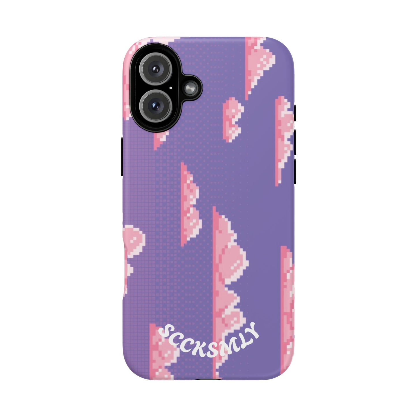 Purple Cotton Candy Sky Tough Phone Case for Apple