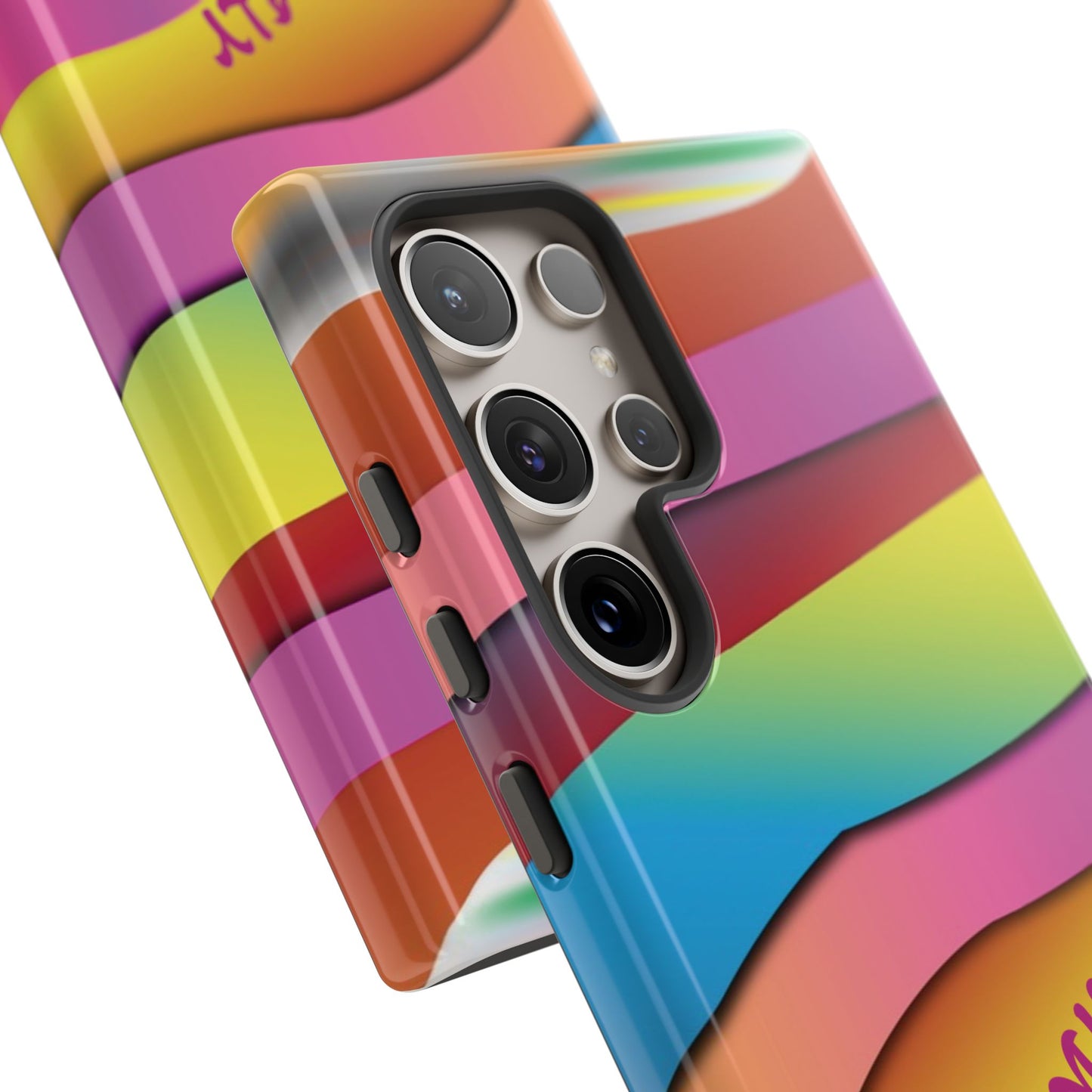 Modern Retro Rainbow Phone Case for Samsung