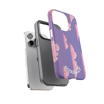 Purple Cotton Candy Sky Tough Phone Case for Apple