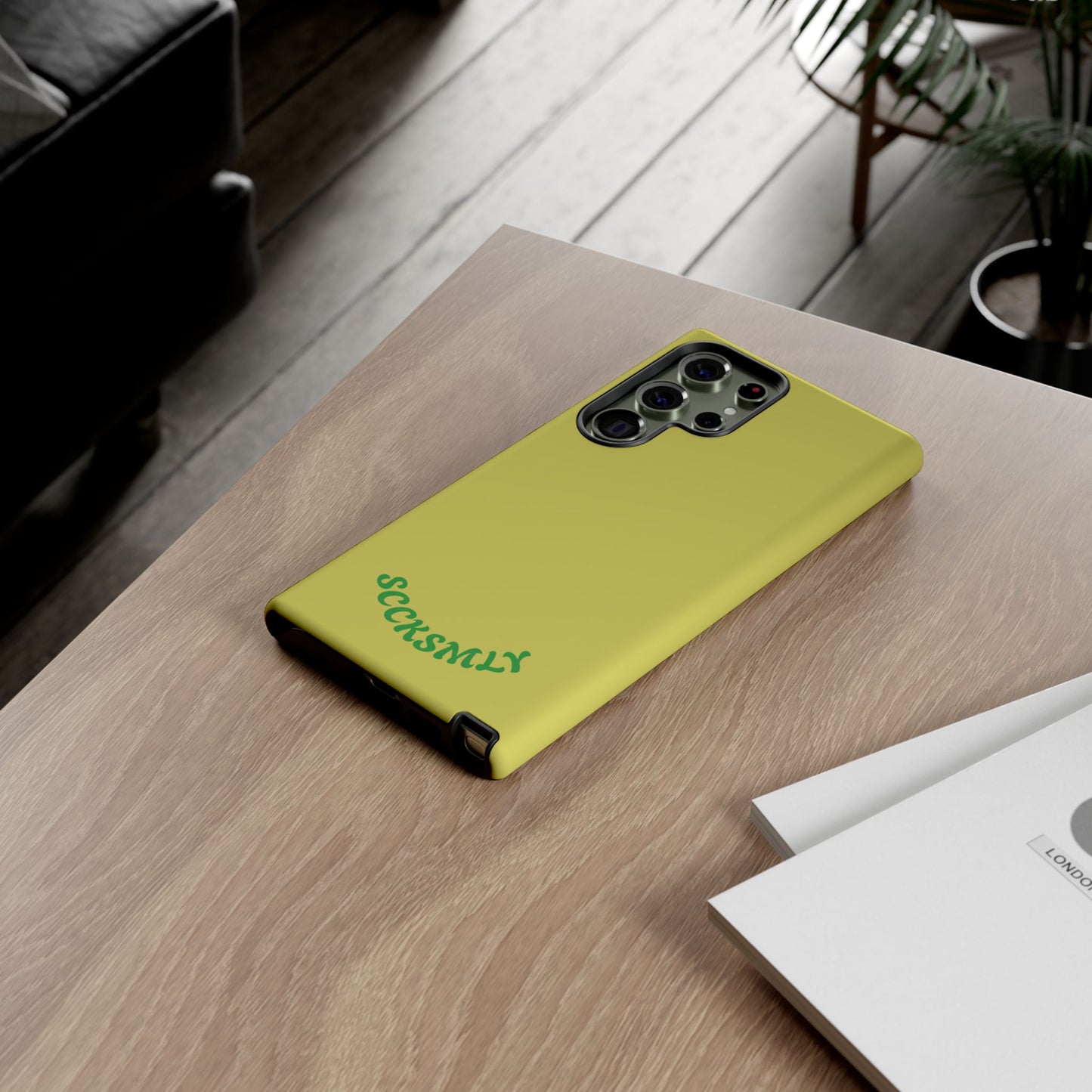 SOLID Lemon Pop Tough Case for Samsung