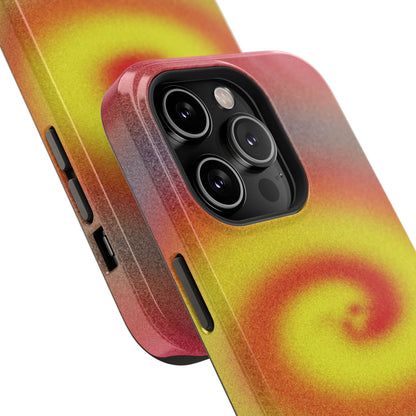 Toxic Spiral Tough Phone Case for Apple