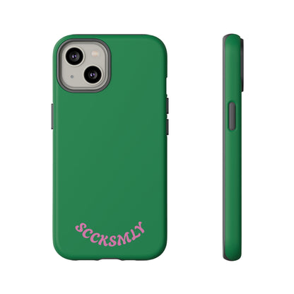 SOLID Garden Pink Tough Case for Apple