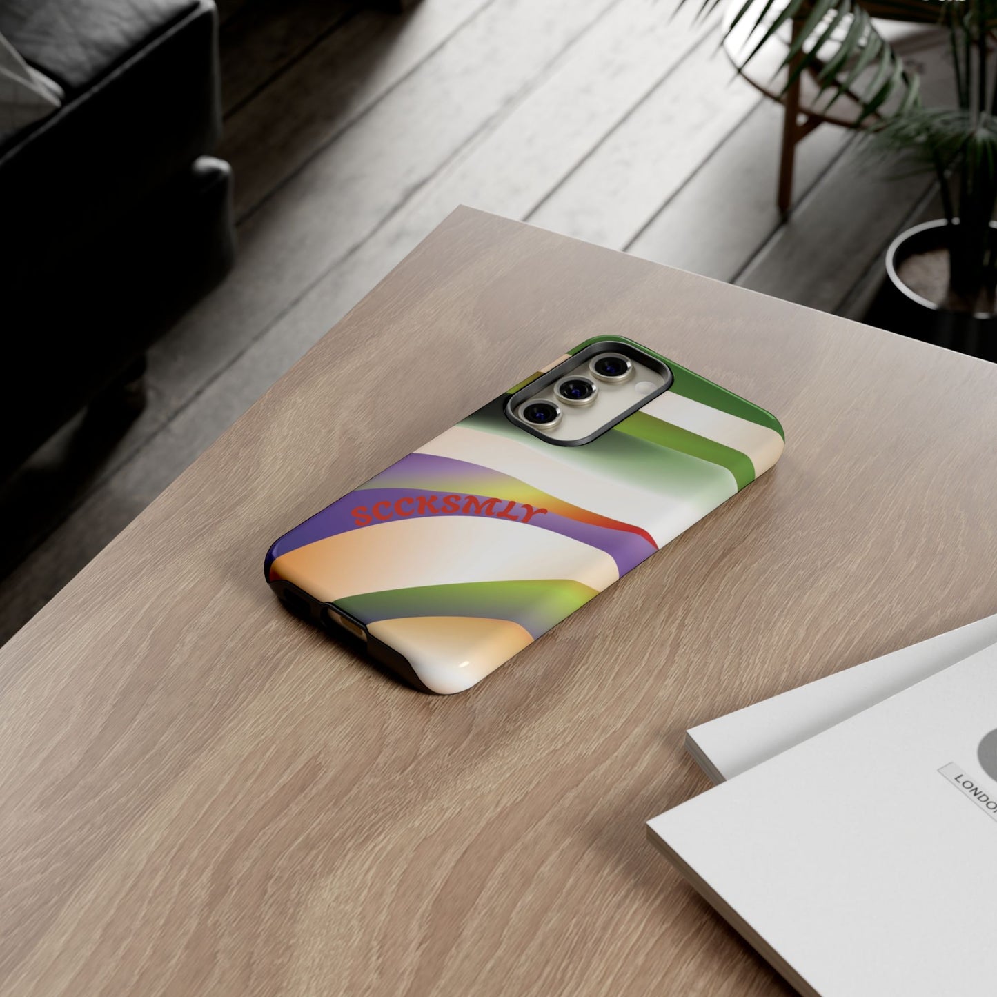 Green Waves Phone Case for Samsung