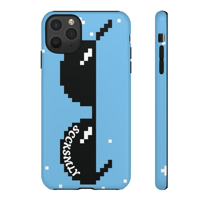 Pixel Glass Tough Phone Case for Apple