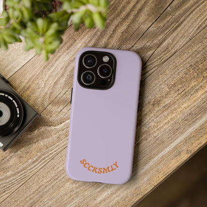 SOLID Lavender Mist Tough Case for Apple