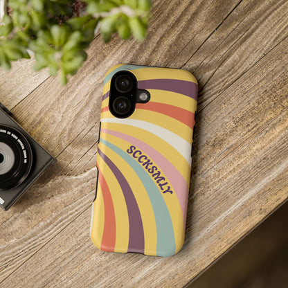 Vintage Groove Phone Case for Apple