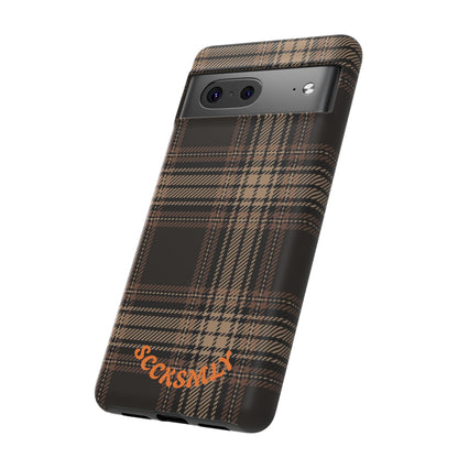 Brown Bread Plaid Tough Phone Case for Google Pixel