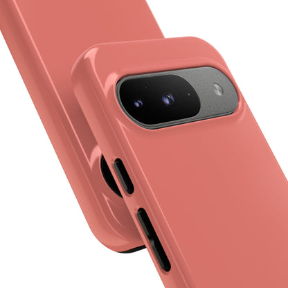 SOLID Guava Melon Wave Tough Phone Case for Google Pixel
