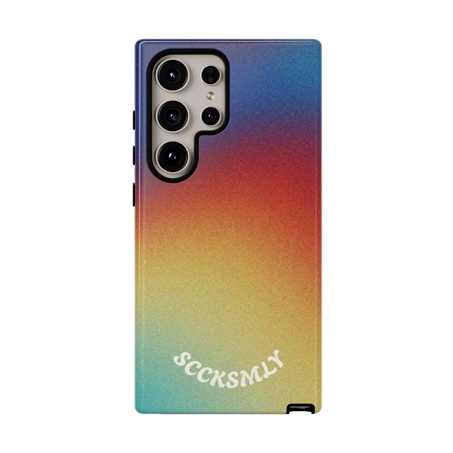 Faded Sunset Aura Tough Phone Case for Samsung