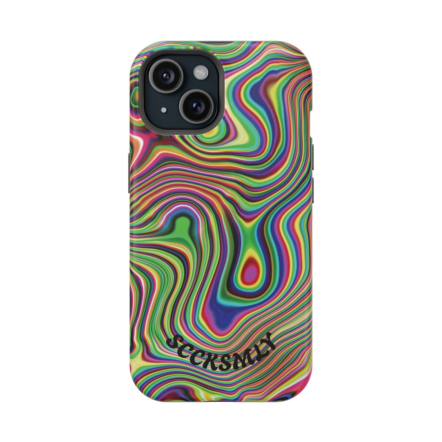 Acid Swirl Phone Case for Apple