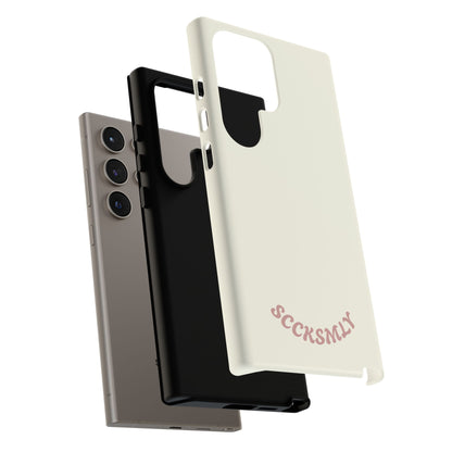 Sweet Oat Milk Tough Phone Case for Samsung