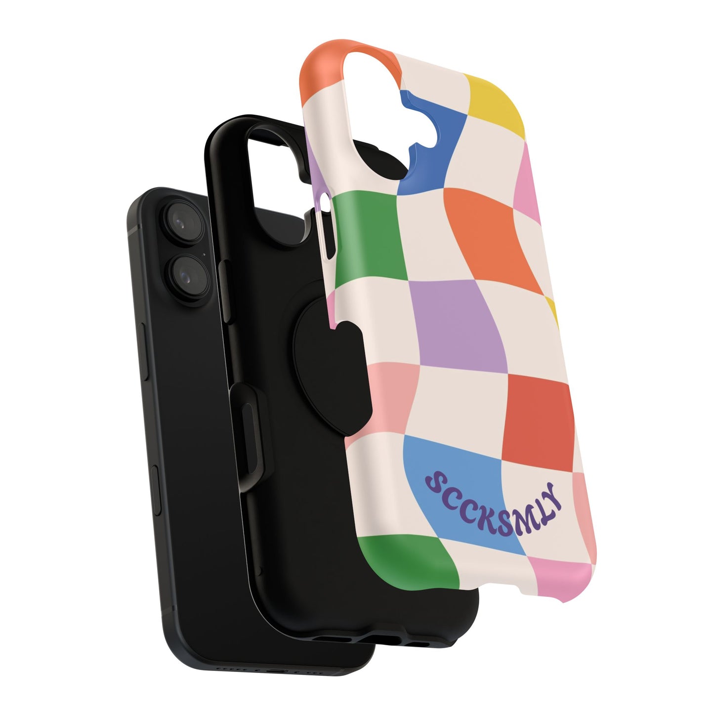 Checker Flicker Phone Case Apple