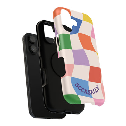 Checker Flicker Phone Case Apple