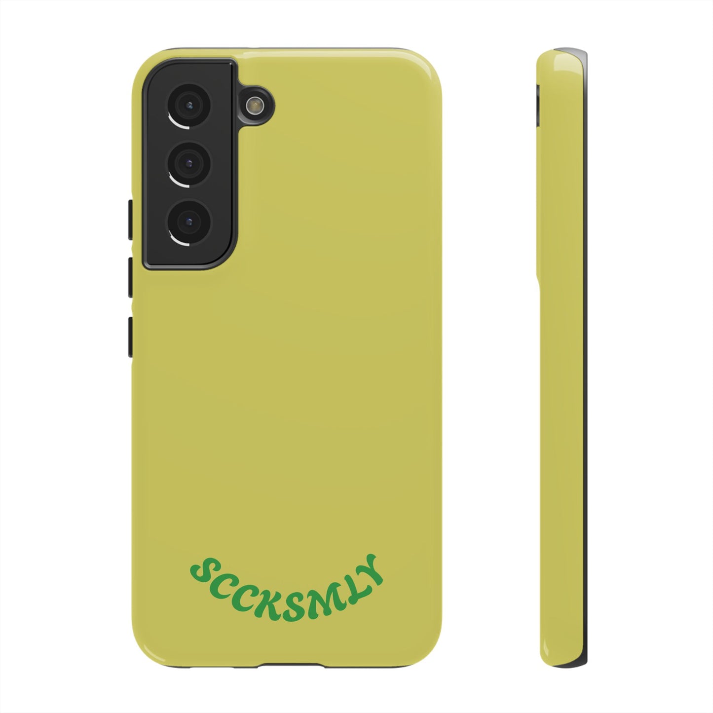 SOLID Lemon Pop Tough Case for Samsung