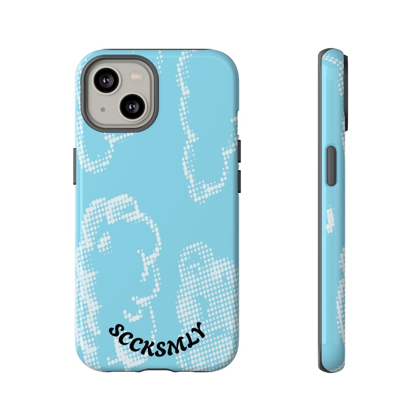 Comic Dot Sky Tough Phone Case for Apple