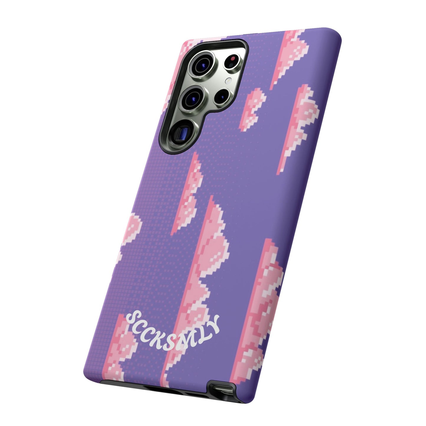 Purple Cotton Candy Sky Tough Phone Case for Samsung