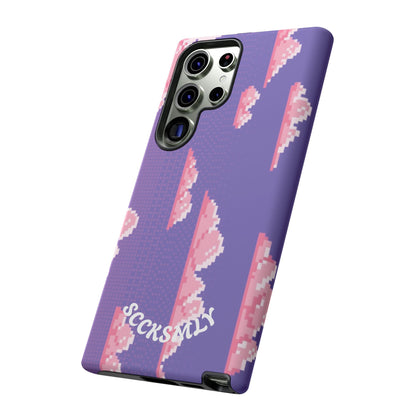 Purple Cotton Candy Sky Tough Phone Case for Samsung