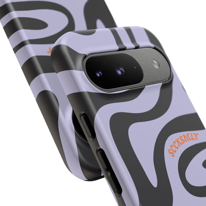 Purple Swirl Phone Case for Google Pixel