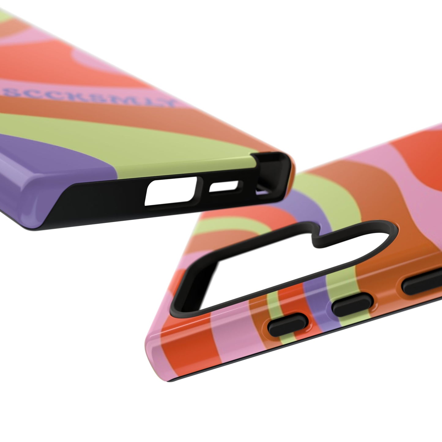 Curvy Swirl Phone Case for Samsung
