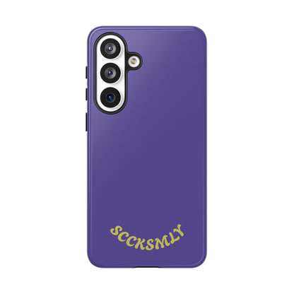 SOLID Dreamy Dusk Purple Tough Case for Samsung